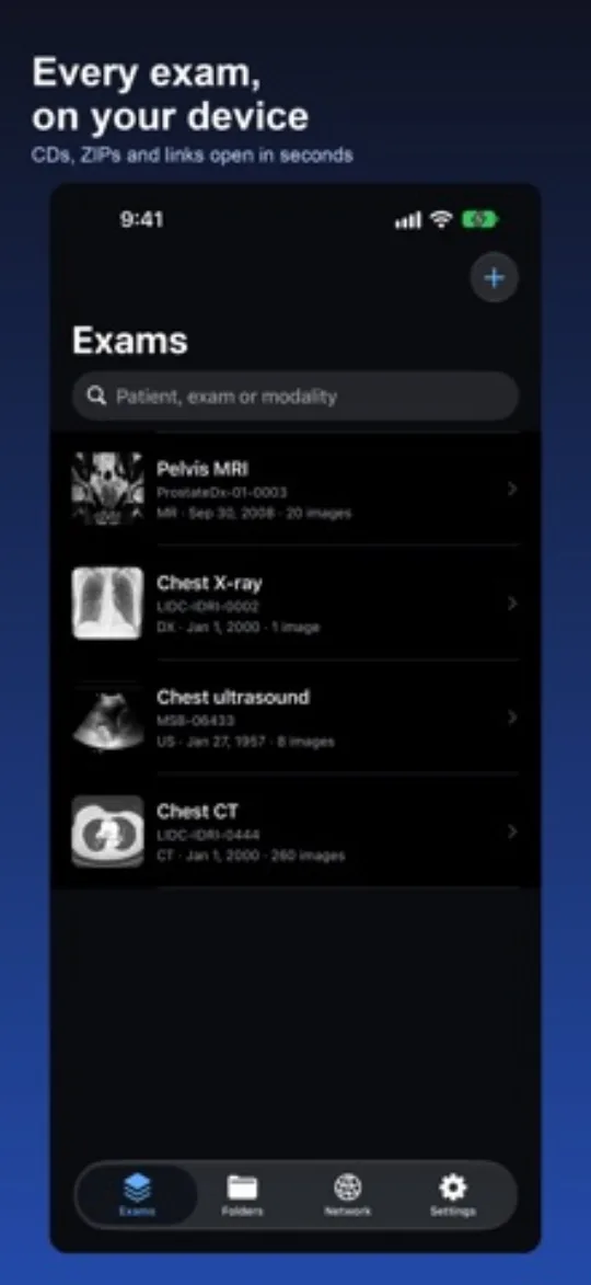DICOM Viewer screenshot 1